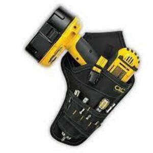 DESCRIPTION: DELUX CORDLESS POLY DRILL HOLSTER-BLACK BRAND/MODEL: CLC LOCATION: SHOP QTY: 1