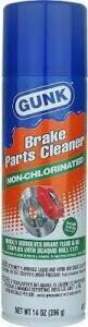 DESCRIPTION: (3) CHLORINATED BRAKE PARTS CLEANER BRAND/MODEL: GUNK SIZE: 19 OZ LOCATION: SHOP QTY: 3