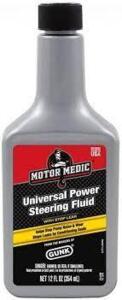 DESCRIPTION: (3) UNIVERSAL POWER STEERING FLUID BRAND/MODEL: MOTOR MEDIC SIZE: 12 OZ LOCATION: SHOP QTY: 3