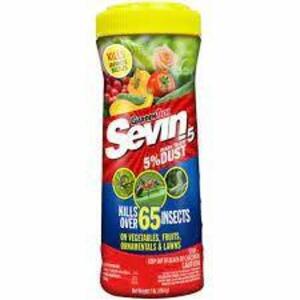 DESCRIPTION: (6) SEVIN 5 READY TO USE DUST BRAND/MODEL: GARDEN TECH INFORMATION: INSECT KILLER DUST SIZE: 1LB LOCATION: SHOP QTY: 6