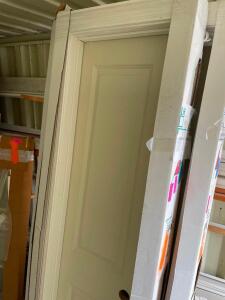 DESCRIPTION: 16" X 80" PRE HUNG LEFT HAND DOOR W/ FRAME LOCATION: BUILDING #5 QTY: 1