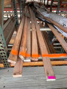 DESCRIPTION: CONTENT OF BIN - ASSORTED PINE BOARDS. SIZE: 16' LOCATION: B SIDE THIS LOT IS: ONE MONEY QTY: 1