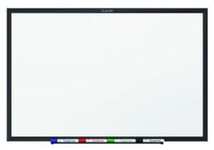 DESCRIPTION: (1) CLASSIC WHITEBOARD BRAND/MODEL: QUARTET/ED1292 INFORMATION: MELAMINE/BLACK FRAME RETAIL$: 114.72 SIZE: 36" X 60" QTY: 1