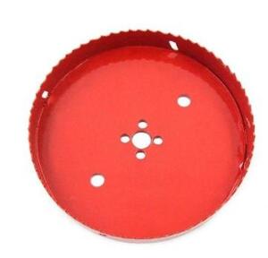 DESCRIPTION: (2) BI-METAL HOLE SAW BRAND/MODEL: HSS INFORMATION: RED/MUST COME INTO INSPECT CONTENTS RETAIL$: 18.99 EACH SIZE: 6-15/32"DIA QTY: 2