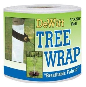 DESCRIPTION: (8) TREE WRAP BRAND/MODEL: DEWITT/TW3W INFORMATION: POLYPROPYLENE/WHITE RETAIL$: 32.40 PER LOT SIZE: 3" X 50' QTY: 8