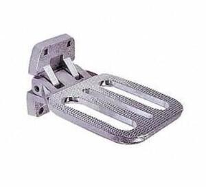 DESCRIPTION: (2) FOLDING STEP BRAND/MODEL: BUYERS/FS2797CH INFORMATION: CHROME/SILVER/NON-SLIP STEP TREAD RETAIL$: 96.51 EACH SIZE: 7-1/4"STEP DEPTH X