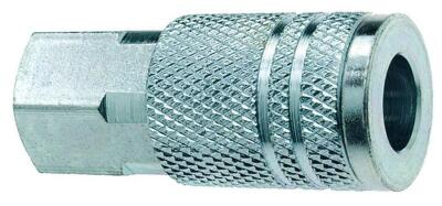 DESCRIPTION: (2) PACKS OF (10) COUPLER BRAND/MODEL: AMFLO/C20-23 INFORMATION: STAINLESS STEEL/FEMALE NPT RETAIL$: 20.82 PER PK OF 10 SIZE: 1/4" X 3/8"