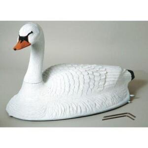 DESCRIPTION: (1) POND SWAN DECOY BRAND/MODEL: FLAMBEAU/5889LO INFORMATION: WHITE/USED FOR: GOOSE CONTROL RETAIL$: 89.90 SIZE: 36"L X 11"H QTY: 1