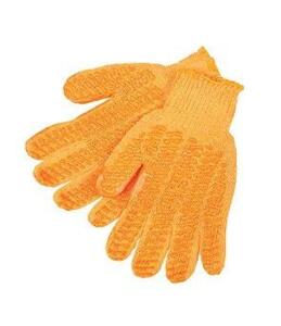 DESCRIPTION: (2) PACKS OF (12) GENERAL PURPOSE WORK GLOVES BRAND/MODEL: MCR SAFETY/9675L INFORMATION: ORANGE/ACRYLIC/KNIT-WRIST CUFF RETAIL$: 25.80 PE