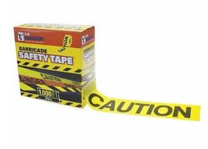 DESCRIPTION: (2) BARRICADE TAPE BRAND/MODEL: GRAINGER/14090 INFORMATION: CAUTION/YELLOW RETAIL$: 24.09 EACH SIZE: 3" X 1000' QTY: 2