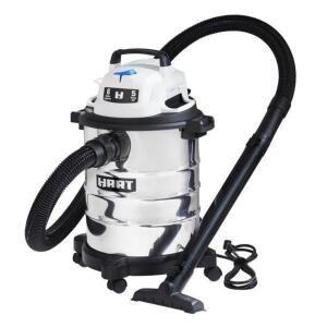 DESCRIPTION: (1) WET & DRY VACUUM BRAND/MODEL: HART/AEG CX7-2-S360 INFORMATION: STAINLESS STEEL/CAPACITY: 6 GAL RETAIL$: 58.99 SIZE: 14.8"L X 13.2"W X