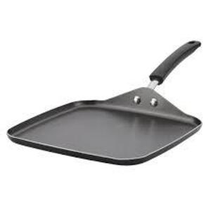 DESCRIPTION: (1) NON STICK SQUARE GRIDDLE BRAND/MODEL: FARBERWARE INFORMATION: BLACK RETAIL$: $14.89 EA SIZE: 11 IN QTY: 1