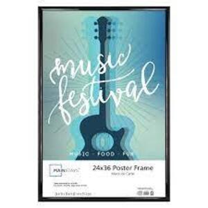 DESCRIPTION: (1) POSTER AND PICTURE FRAME BRAND/MODEL: MAINSTAYS RETAIL$: 20 SIZE: 24X36 QTY: 1