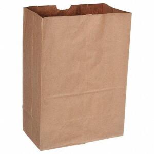 DESCRIPTION: (1) CASE OF (500) GROCERY BAGS BRAND/MODEL: GRAINGER #12R095 INFORMATION: BROWN RETAIL$: $62.40 EA SIZE: 12X7X17 QTY: 1