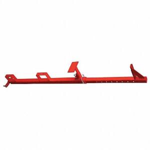 DESCRIPTION: (3) CONCRETE DECKING GUARDRAIL CLAMP BRAND/MODEL: GRAINGER #10K038 INFORMATION: RED RETAIL$: $100.00 EA SIZE: 3-3/4 FT QTY: 3