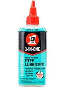 DESCRIPTION: (6) GENERAL PURPOSE LUBRICANT BRAND/MODEL: 3-IN-ONE #20LA866 RETAIL$: $6.39 EA SIZE: 4 FL OZ QTY: 6