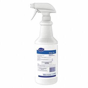 DESCRIPTION: (6) DISINFECTANT CLEANER BRAND/MODEL: DIVERSEY #56LL40 INFORMATION: LEMON FRAGRANCE RETAIL$: $30.00 TOTAL SIZE: 32 OZ QTY: 6