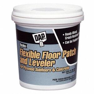 DESCRIPTION: (1) FLEXIBLE FLOOR PATCH AND LEVELER BRAND/MODEL: DAP #10L516 RETAIL$: $54.60 EA SIZE: 1 GAL QTY: 1