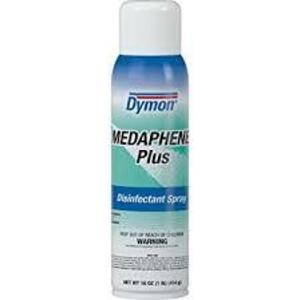 DESCRIPTION: (6) DISINFECTANT SPRAY BRAND/MODEL: DYMON MEDAPHENE PLUS #ITW35720 RETAIL$: $6.00 EA SIZE: 15 OZ QTY: 6