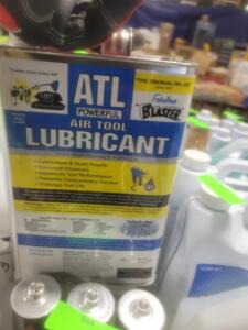 DESCRIPTION: (2) AIR TOOL LUBRICANT BRAND/MODEL: BLASTER RETAIL$: $70.00 EA SIZE: 1 GALLON QTY: 2