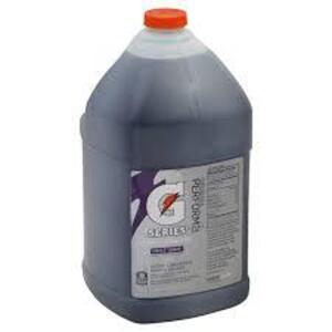 DESCRIPTION: (2) SPORTS DRINK CONCENTRATE BRAND/MODEL: GATORADE #S15776RGP INFORMATION: GRAPE RETAIL$: $17.17 EA SIZE: 1 GALLON QTY: 2