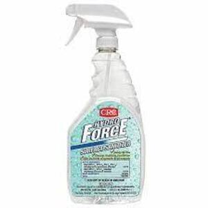 DESCRIPTION: (6) SURFACE SANITIZER BRAND/MODEL: CRC HYDRO FORCE RETAIL$: $6.87 EA SIZE: 32 OZ QTY: 6