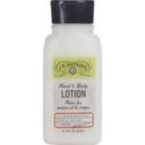 DESCRIPTION: (7) HAND AND BODY LOTION BRAND/MODEL: JR WATKINS INFORMATION: ALOE AND GREEN TEA SIZE: 0.75 FL OZ QTY: 7