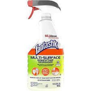 DESCRIPTION: (6) MULTI SURFACE DISINFECTANT BRAND/MODEL: FANTASTIK RETAIL$: $8.00 EA SIZE: 32 OZ QTY: 6