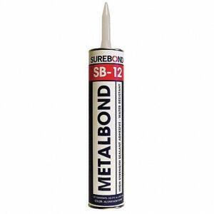 DESCRIPTION: (6) METAL BOND SEALANT BRAND/MODEL: SUREBOND #4AZF7 RETAIL$: $10.00 EA SIZE: 10.3 OZ QTY: 6