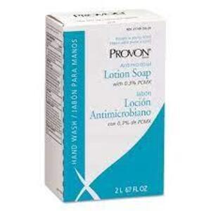 DESCRIPTION: (2) ANTIMICROBIAL LOTION SOAP BRAND/MODEL: PROVON RETAIL$: $10.00 EA SIZE: 2L QTY: 2