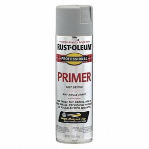 DESCRIPTION: (6) PROFESSIONAL RUST PREVENTATIVE SPRAY PAINT BRAND/MODEL: RUST-OLEUM #490T20 INFORMATION: FLAT GRAY RETAIL$: $10.66 EA SIZE: 15 OZ QTY: