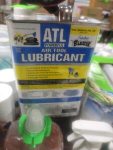 DESCRIPTION: (2) AIR TOOL LUBRICANT BRAND/MODEL: BLASTER RETAIL$: $47.21 EA SIZE: 1 GALLON QTY: 2