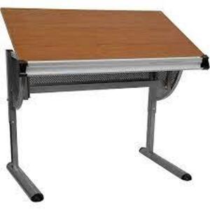 DESCRIPTION: (1) DRAFTING TABLE BRAND/MODEL: NAN-JN-2433-GG RETAIL$: 243 SIZE: .75 WORK AREA QTY: 1