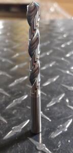 DESCRIPTION: (1) SOLID CARBIDE JOBBER DRILL BRAND/MODEL: HERTEL 798927626 RETAIL$: 57.02 SIZE: 19/64" QTY: 1