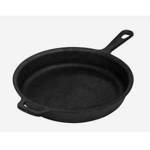 DESCRIPTION: THERMALLOY 12" CAST IRON SKILLET BRAND / MODEL: THERMALLOY ADDITIONAL INFORMATION NEW SIZE: 12" LOCATION: BAY 6 QTY: 1