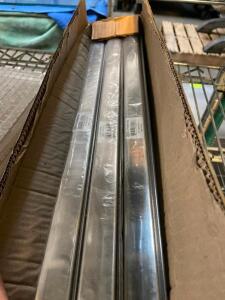 DESCRIPTION: (12) 18" STAINLESS DIVIDERS ADDITIONAL INFORMATION NEW LOCATION: BAY 6 THIS LOT IS: SOLD BY THE PIECE QTY: 12