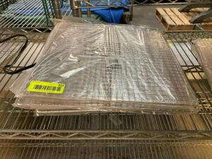 DESCRIPTION: (6) HALF SIZE WIRE COOLING RACKS LOCATION: BAY 6 THIS LOT IS: SOLD BY THE PIECE QTY: 6