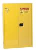 DESCRIPTION: (1) FLAMMABLE LIQUID CABINET BRAND/MODEL: EAGLE/1947X INFORMATION: YELLOW/2-DOOR/CAPACITY: 45 GAL/DAMAGED, SEE FOR INSPECTION RETAIL$: 1, - 2