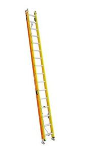 DESCRIPTION: (1) GLIDESAFE FIBERGLASS EXTENSION LADDER BRAND/MODEL: WERNER/T6232-2GS INFORMATION: LOAD CAPACITY: 300 LBS/FIBERGLASS RETAIL$: 469.00 SI