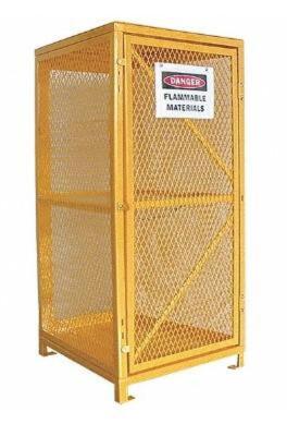 DESCRIPTION: (1) GAS CYLINDER CABINET BRAND/MODEL: CONDOR/5CHL5 INFORMATION: YELLOW/MINOR DAMAGES, SEE FOR INSPECTION RETAIL$: 717.85 SIZE: 31" X 30"