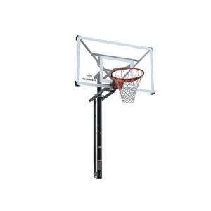 DESCRIPTION: (1) IN-GROUND BASKETBALL HOOP BRAND/MODEL: SILVERBACK/B8407F INFORMATION: STABILE-STRENGTH/SPRING-ACTIVATED RIM FLEX RETAIL$: 499.98 SIZE