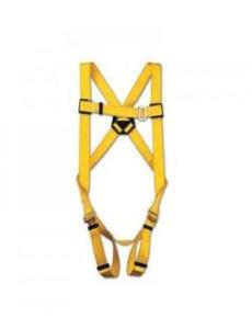 DESCRIPTION: (1) DURABILT FULL BODY HARNESS BRAND/MODEL: NORTH/FPD698-1PD INFORMATION: YELLOW/BUCKLE LEGS/POLYESTER RETAIL$: 112.82 SIZE: UNIVERSAL QT