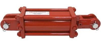 DESCRIPTION: (1) HYDRAULIC CYLINDER BRAND/MODEL: LION/35TL36-150 INFORMATION: RED/PRESSURE: 2500 PSI RETAIL$: 209.85 SIZE: 46-1/4"L X 1.5"ROD DIA X 3.