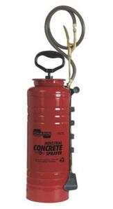 DESCRIPTION: (1) CONCRETE SPRAYER BRAND/MODEL: CHAPIN/1949 INFORMATION: CAPACITY: 3-1/2 GAL/RED/FAN RETAIL$: 194.08 SIZE: 48"HOSE LENGTH X 24"WAND LEN