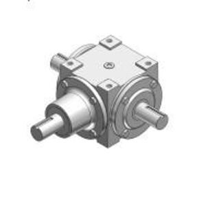 DESCRIPTION: (1) BEVEL GEAR DRIVE BRAND/MODEL: HUB CITY/0220-60006 INFORMATION: WORM RIGHT/BLUE/FOR USE WITH BASE SIZE: 4"H X 4"D X 3-3/4" QTY: 1