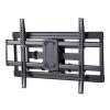 DESCRIPTION: (1) FULL MOTION TV-WALL MOUNT BRAND/MODEL: ONN./100027961 INFORMATION: BLACK/UP TO 45 DEGREE SWIVEL/FOR: 50" TO 86"TVS RETAIL$: 44.88 SIZ