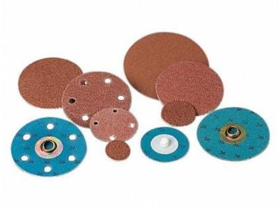 DESCRIPTION: (2) PACKS OF (100) QUICK CHANGE DISC BRAND/MODEL: STANDARD ABRASIVES/66000223405 INFORMATION: GRIT: 80/BROWN/COARSE-GRADE RETAIL$: 104.08