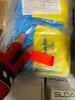 DESCRIPTION: (2) PACKS OF (12) CHEMICAL RESISTANT GLOVES BRAND/MODEL: MCR SAFETY/5406S INFORMATION: BLUE & YELLOW/NATURAL RUBBER LATEX RETAIL$: 39.64 - 5