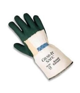 DESCRIPTION: (2) PACKS OF (12) KEVLAR CUT-RESISTANT GLOVES BRAND/MODEL: ANSELL/28-362 INFORMATION: GREEN & NATURAL/LATEX RETAIL$: 69.69 PER PK OF 12 S