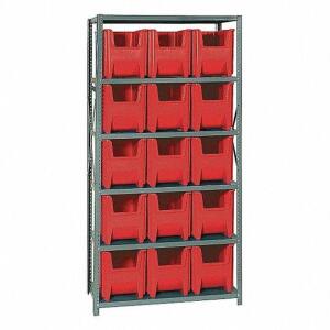 (1) BIN SHELVING